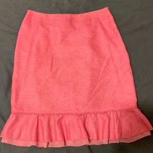 Bubblegum pink skirt suit set